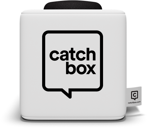 Catchbox Plus Wurfmikrofon - Weiß - 1 Mikrofon - alte Version