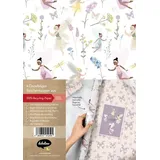 dabelino Geschenkpapier-Set für Kinder: Feen/ Elfen und Schmetterlinge