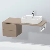 Duravit L-Cube Seitenschrank, 2 Auszüge, LC583607575