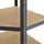 Juskys Eckregal Metall 180 x 70 x 40 cm Grau