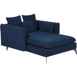 Chaiselongue marineblau / schwarz CHARMES