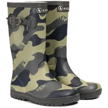 Aigle Woody Pop Pt 2 Gummistiefel Camou/Kaki 26