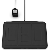 mophie 4 in 1 Wireless Charging Mat (10 W), Wireless Charger, Schwarz