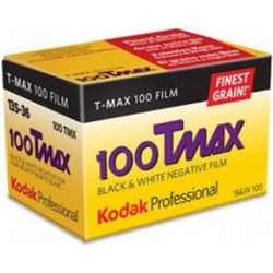 Kodak TMX 100 Film 135/36, Analogfilm, Gelb, Schwarz
