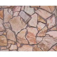 Living Walls Best of Wood`n Stone Steintapete 32 cm x 10 m 0 g Braun