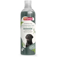 BEAPHAR - Shampoo Für Schwarzes Fell - Unterstützt Die Natürliche Fellfarbe - Hautfreundlich - Mit Salbei Und Aloe Vera - Ph-Neutral - 0% Parabene, Silikone - Frischer Duft - Vegan - 250 ml