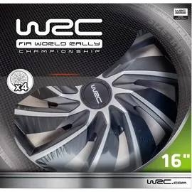 WRC Turbo Bicolor 16 Zoll 4 Stück Grau/Schwarz