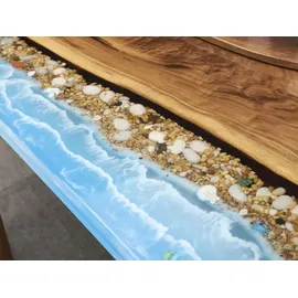 xl moebel gmbh Esstisch Wasserfall Epoxidharz 200 x 100 cm