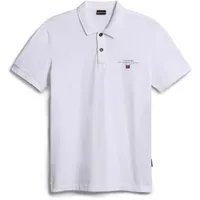 Napapijri Elbas Kurzarm-poloshirt - Bright White 002 - XL