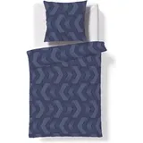 FLEURESSE Beja Grafisch Blau 135 x 200 cm + 80 x 80 cm