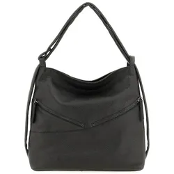 Gabs Schultertasche Leder 35 cm black