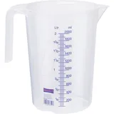 Hünersdorff Messbecher transparent