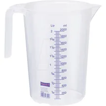 Hünersdorff Messbecher transparent