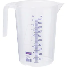 Hünersdorff Messbecher transparent