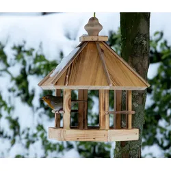 Tchibo - Vogelfutterhaus »Caliente« - naturfarben