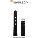 Hamilton Leder Jazzmaster Band-set Leder-schwarz-18/16 H690.323.114 - schwarz