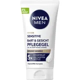 NIVEA MEN Sensitive Bart & Gesichtspflege Gel 50ml 50 ml