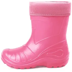 Kinder Gummistiefel gefüttert KL050 - Hellrosa - 23