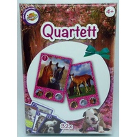 Tier Quartett - Fam / Haus & Hof - toy universe 32 Blatt Quartett - NEU