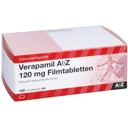 Verapamil AbZ 120 mg Filmtabletten 100 St