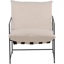 Livetastic Sessel Sedalia Polyester Weiß
