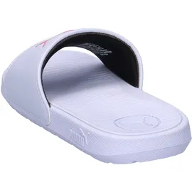 Puma COOL CAT 2.0 PS Unisex Schiebe-Sandalen, Cool Weather-PUMA White-Magic Rose - 31 EU