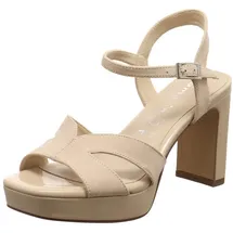 TAMARIS Blockabsatz-Sandalette Damen Beige 40