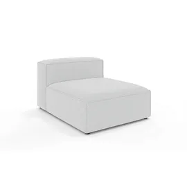 OTTO home Chaiselongue Polyester 1-Sitzer Grau