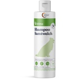 Felmo Hundeshampoo Samtweich (250ml) – Sanftes und pH-neutrales Shampoo für alle Hunderassen – Frei von künstlichen Duftstoffen und Parabenen - Für glänzendes Fell und bessere Kämmbarkeit