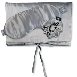 Ailoria TRAVEL SET BEAUTY M Tasche, Schlafmaske & Scrunchie M aus Seide Haarschmuck   Damen 
