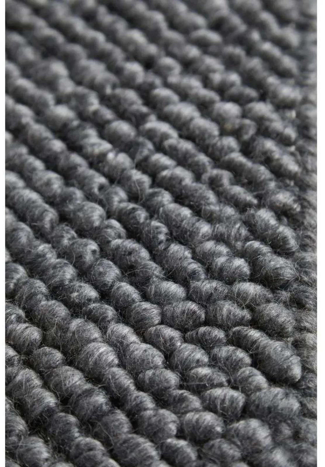 Teppich/Läufer Woud, Grau, Stoff / Textil - 240 - 170