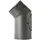 FireFix Ofenrohrbogen 45° Stahl 44 x 24 cm schwarz