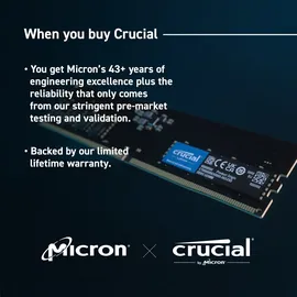 Crucial 32GB Kit DDR5-4800 CL40-39-39, 1RX8