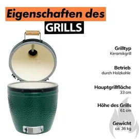 Big Green Egg Small inkl. Zubehör