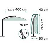 Trendline Schutzhülle Basic für Ampelschirme bis 400 cm