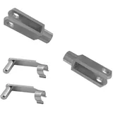 mbo Oßwald GmbH & Co KG Anhänger 1 Set - Gabelkopf - 12x48 - M12 - Rechts + Links + ES-Bolzen
