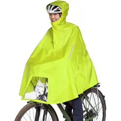 Fahrrad-Regenponcho Bike Poncho safety yellow S