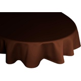 Wirth Tischdecke WIRTH "NEWBURY" Tischdecken Gr. B/L: 130 cm x 190 cm, oval, braun Tischdecken oval