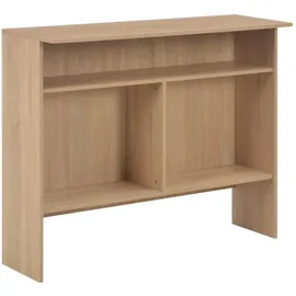 vidaXL Bartisch mit 2 Tischplatten 130 x 40 x 120 cm Eichenoptik