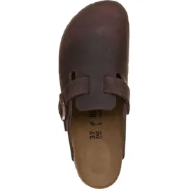 Birkenstock Boston Nubukleder geölt schmal habana 43