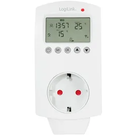 Logilink Wi-Fi Steckdose 1 St. Weiß