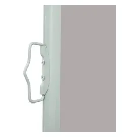 vidaXL Seitenmarkise 120 x 300 cm Grau Polyester