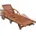 vidaXL Sonnenliege 200 x 68 x 83 cm natur