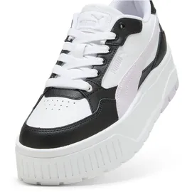 Puma Damen Karmen II Idol Sneaker White-Lilac Frost Black, 40 EU