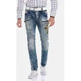 Cipo & Baxx CD-293 Regular Fit Blau 30/34