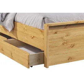 OTTO home Bettschubkasten OTTO HOME "Luven", beige (natur), B:18cm H:20cm T:65cm, Massivholz, Schubladen, Bettschubkasten, aus massiver Kiefer, 2 Stück, passen perfekt unter das Bett Luven