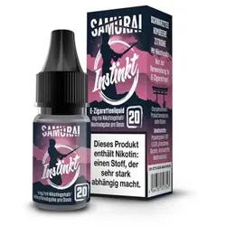 Instinkt 10ml 20mg NicSalt Liquid by Samurai Vaping