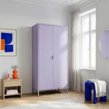 [en.casa] Kleiderschrank Esteli 80 x 170 x 45 cm Hellviolett