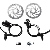 Meroca Hydraulisches Scheibenbremsen-set Für Mountainbikes – Scheibenbremsen Für Vorder- Und Hinterrad Für Mountainbikes