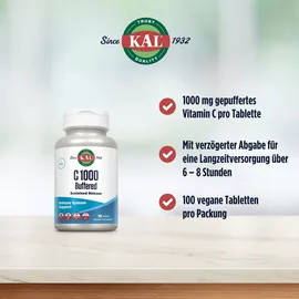 Supplementa Vitamin C 1000 Gepuffert Tabletten 100 St.